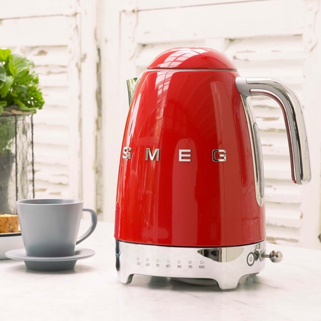 Smeg 50's Style Kettles KLF04RDEU Red Smeg 50's Style Kettles KLF04RDEU Red