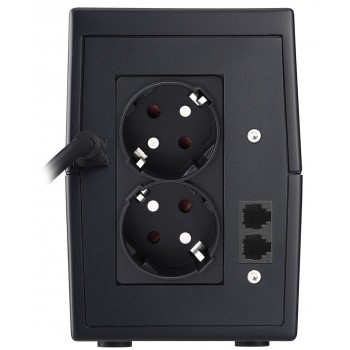 PowerWalker VI 850 SHL Schuko uninterruptible power supply (UPS) Line-Interactive 0.85 kVA 480 W 2 AC outlet(s)