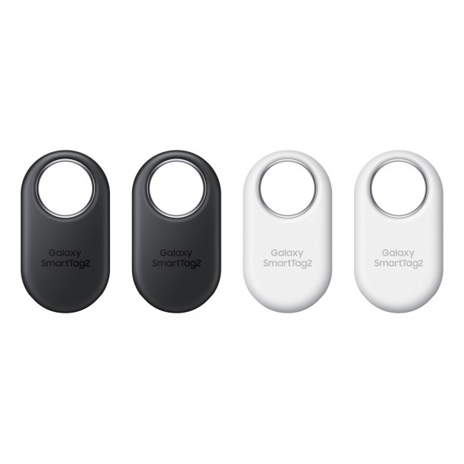 Samsung Galaxy SmartTag 2 EI-T5600 4 Per Pack 2x black+ white Item Finder Samsung Galaxy SmartTag 2 EI-T5600 4 Per Pack 2x black+ white Item Finder