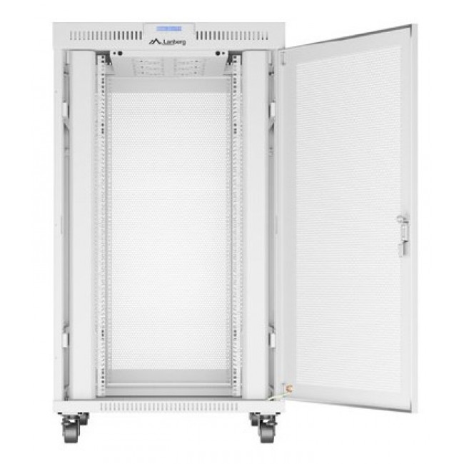Lanberg FF01-8027-23SL rack cabinet 27U Freestanding rack Grey Lanberg FF01-8027-23SL rack cabinet 27U Freestanding rack Grey