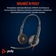 Poly Blackwire 3220 Stereo USB-C Black