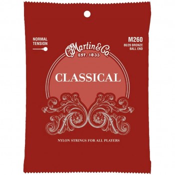 Martin M260 Classical Normal Tension (28-43) - classical guitar strings