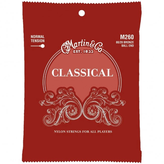 Martin M260 Classical Normal Tension (28-43) - classical guitar strings
