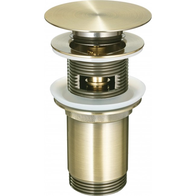 Washbasin or bidet stopper with sleeve - universal