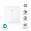 Nedis WIFIWC10WT smart home transmitter Wired & Wireless Wall-mounted WWAN