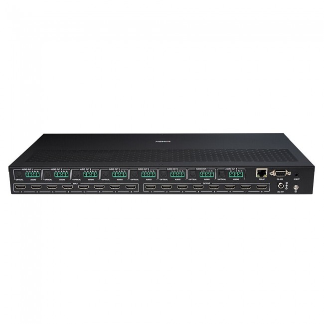 Lindy 38435 matrix switcher AV matrix switcher Built-in display