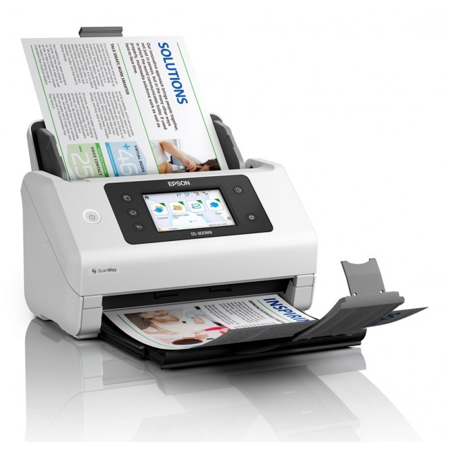 Epson WorkForce DS-800WN Sheet-fed scanner 600 x 600 DPI A4 White Epson WorkForce DS-800WN Sheet-fed scanner 600 x 600 DPI A4 White