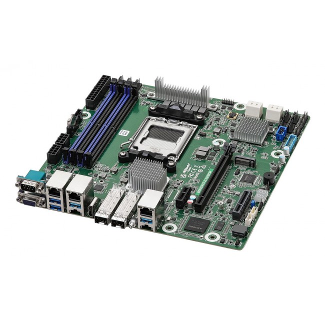 Asrock B650D4U3-2L2Q/BCM motherboard AMD B650 Express Socket AM5 micro ATX