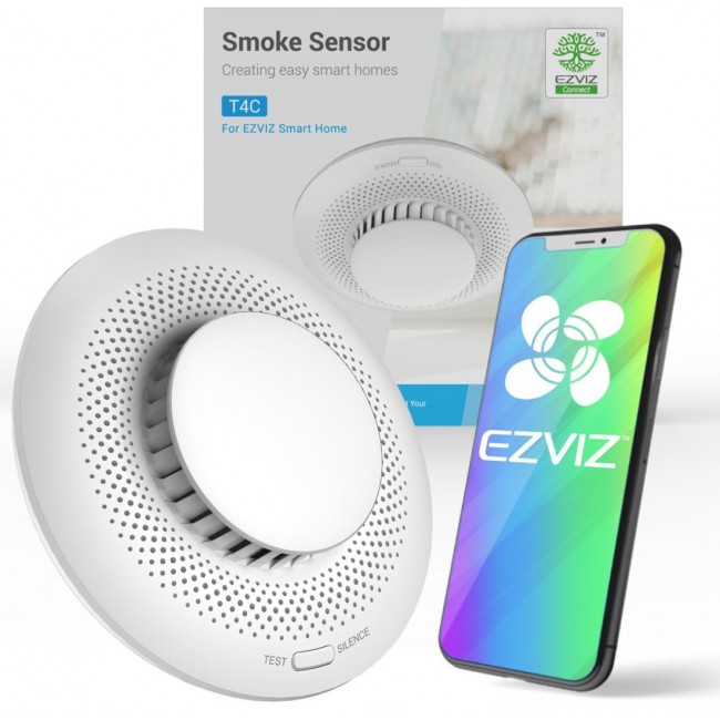 EZVIZ CS-T4C smart smoke detector Wireless connection