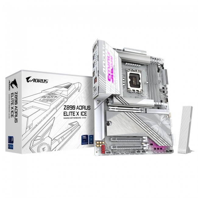 GIGABYTE Z890 AORUS ELITE X ICE Motherboard GIGABYTE Z890 AORUS ELITE X ICE Motherboard