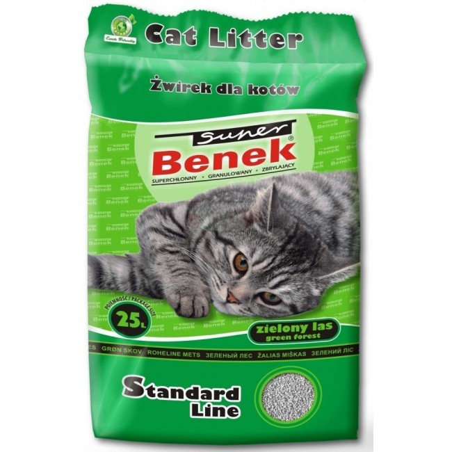 Certech Super Benek Standard Green Forest - Cat Litter Clumping 25 l (20 kg) Certech Super Benek Standard Green Forest - Cat Litter Clumping 25 l (20 kg)