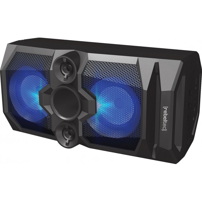 Rebeltec SoundBox 480 Portable Bluetooth Stereo Speaker Black, 50W RMS Rebeltec SoundBox 480 Portable Bluetooth Stereo Speaker Black, 50W RMS