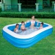 Bestway Blue Rectangular Familiy Pool -2.62m x 1.75m x 51cm - blue Bestway Blue Rectangular Familiy Pool -2.62m x 1.75m x 51cm - blue