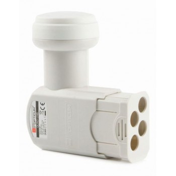Opticum LQP 04H Low Noise Block downconverter (LNB) 10.7 - 12.75 GHz White