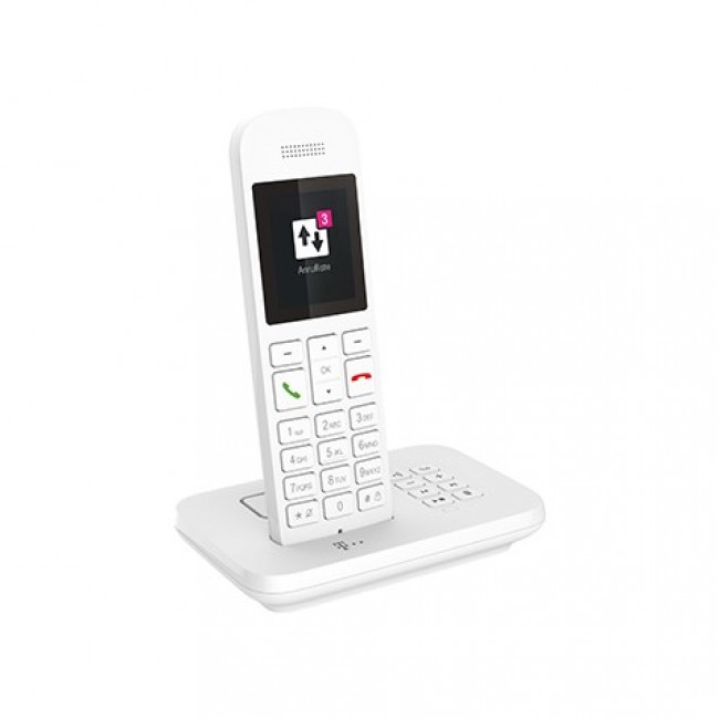 Telekom Sinus A12 Analog/DECT telephone White Telekom Sinus A12 Analog/DECT telephone White