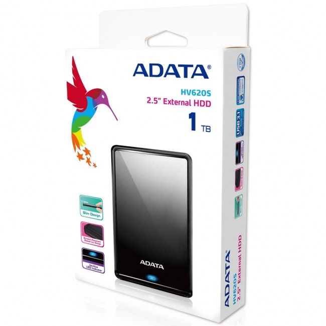ADATA HV620S external hard drive 1000 GB Black ADATA HV620S external hard drive 1000 GB Black