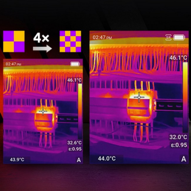 Guide Sensmart E3 thermal imaging camera Graphite 256 x 192 pixels Built-in display LCD 640 x 480 pixels Guide Sensmart E3 thermal imaging camera Graphite 256 x 192 pixels Built-in display LCD 640 x 480 pixels