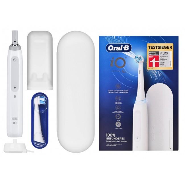 Oral-B iO Series 4 Quite Adult Rotating toothbrush White