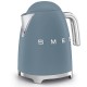 Smeg KLF03SBMEU electric kettle 1.7 L 2400 W Blue