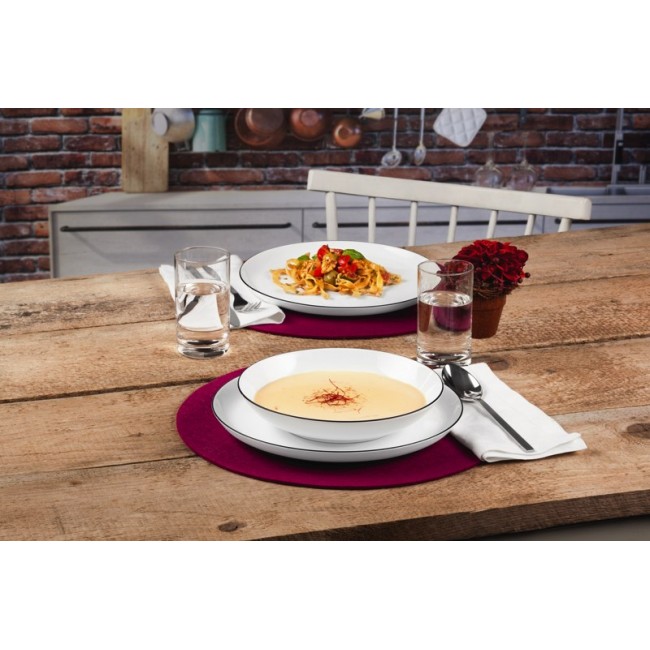 Seltmann Weiden Lido Round Porcelain White 12 pc(s)