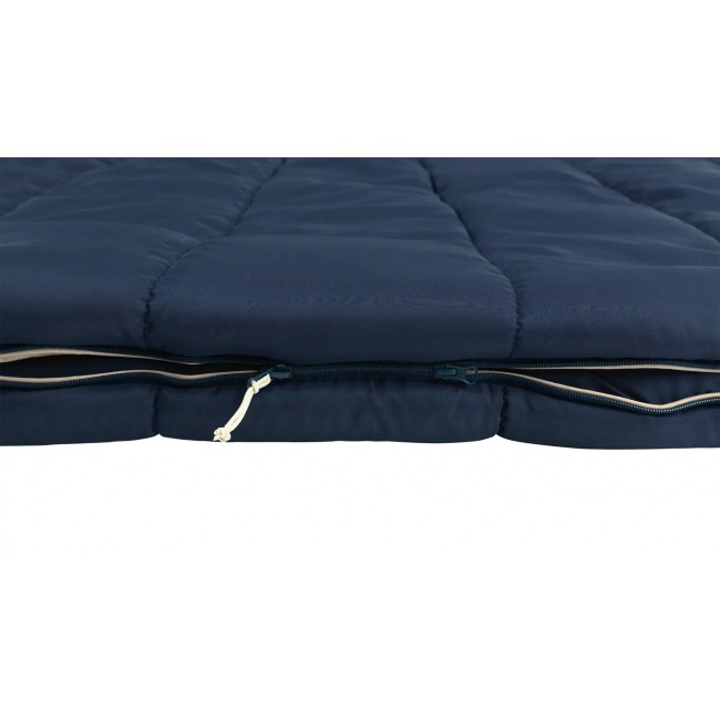 Outwell Contour Lux Double Adult Rectangular sleeping bag Polyester Blue