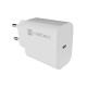 WALL CHARGER NATEC RIBERA 1X USB-C 20W WHITE