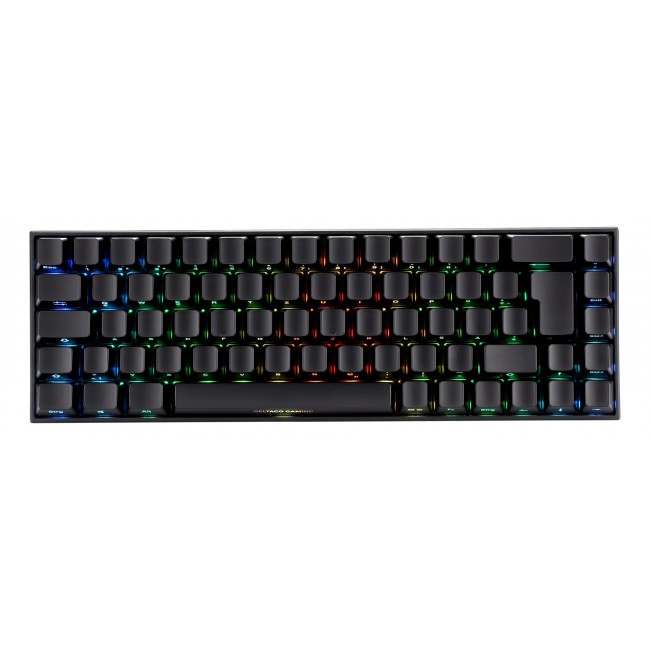 Deltaco Gaming GAM-100-DE keyboard USB + RF Wireless + Bluetooth QWERTZ German Black