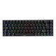 Deltaco Gaming GAM-100-DE keyboard USB + RF Wireless + Bluetooth QWERTZ German Black