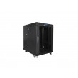 Lanberg FF01-8015-12BL rack cabinet 15U Freestanding rack Black