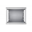 Extralink Rackmount cabinet 9U 600x450 Gray wall mounted