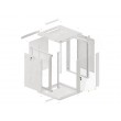 Lanberg WF01-6615-10S rack cabinet 15U Wall mounted rack Grey Lanberg WF01-6615-10S rack cabinet 15U Wall mounted rack Grey