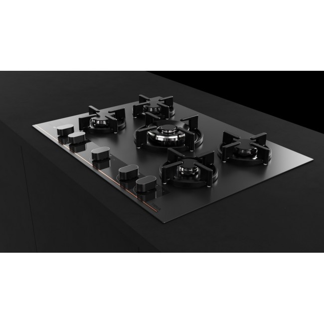Teka GBC 75 Infinity G1 Black Built-in 70 cm Gas 5 zone(s)