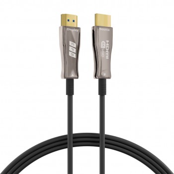 EFB Elektronik HDMI-20-00008 HDMI cable 20 m HDMI Type A (Standard) Black, Stainless steel