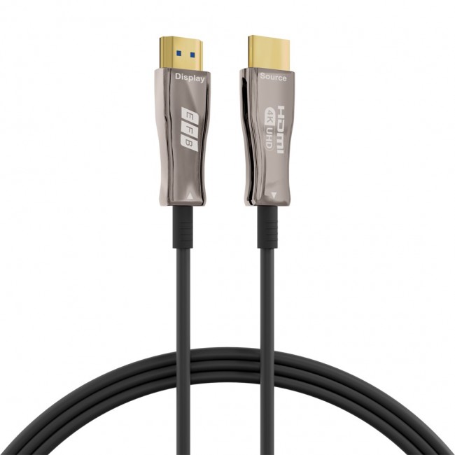 EFB Elektronik HDMI-20-00008 HDMI cable 20 m HDMI Type A (Standard) Black, Stainless steel EFB Elektronik HDMI-20-00008 HDMI cable 20 m HDMI Type A (Standard) Black, Stainless steel