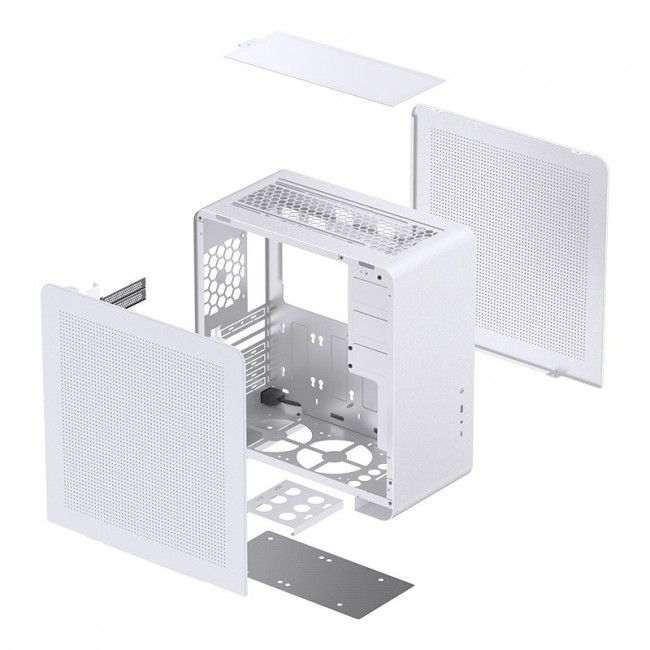 Jonsbo U4 PRO Midi Tower White