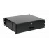 Equip Lockable Drawer 19', 3U, RAL9005 Black