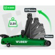 Low-profile car jack 80 375 mm 2.5 t W22002 WUBER
