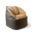 Sako bag pouf Fluffy brown XXL 140 x 90 cm