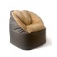 Sako bag pouf Fluffy brown XXL 140 x 90 cm