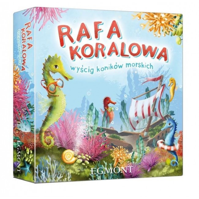 Coral Reef. Seahorse race game EGMONT Coral Reef. Seahorse race game EGMONT