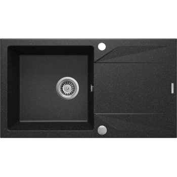 1-bowl granite sink with drainer