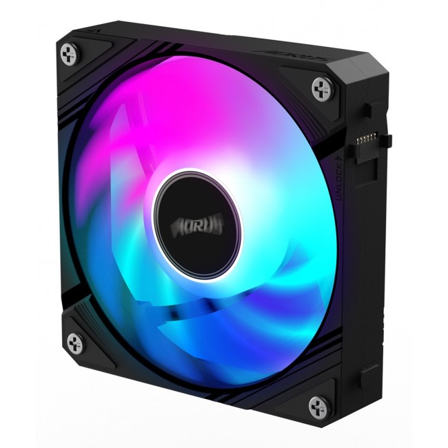 GIGABYTE AORUS EZ CHAIN FAN 120 Motherboard 12 cm Black 1 pc(s) GIGABYTE AORUS EZ CHAIN FAN 120 Motherboard 12 cm Black 1 pc(s)