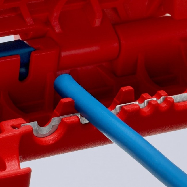 Knipex ErgoStrip cable stripper Blue, Red