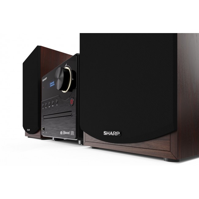 Sharp XL-B517D Home audio micro system 45 W Brown Sharp XL-B517D Home audio micro system 45 W Brown