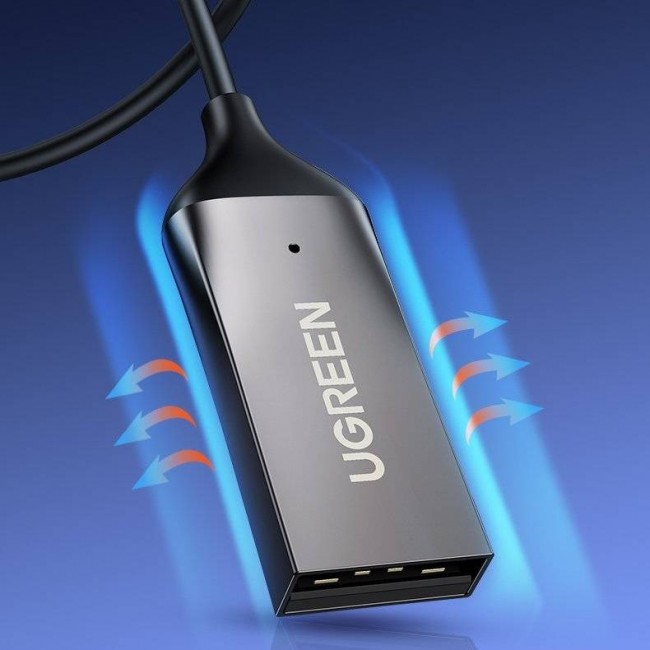 Ugreen CM309 Bluetooth 5.0 Audio Receiver USB Cable Audio Adapter AUX Jack Black Ugreen CM309 Bluetooth 5.0 Audio Receiver USB Cable Audio Adapter AUX Jack Black