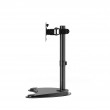 Gembird MS-D1ST-04 Monitor desk stand (rotate, tilt, swivel), 13 -32 , black