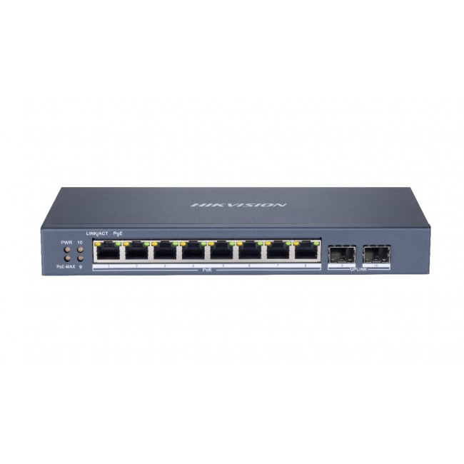 SWITCH POE HIKVISION DS-3E1510P-SI LinkVu