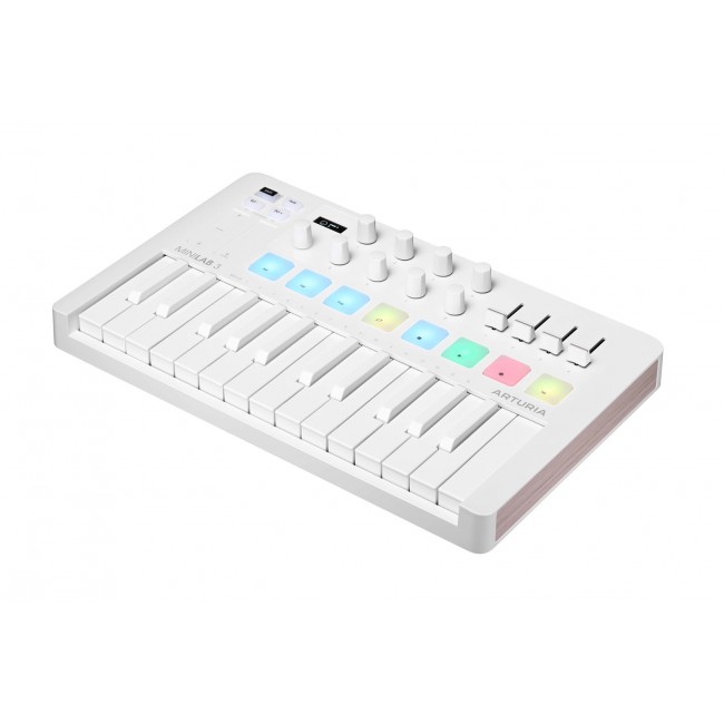 Arturia MiniLab 3 - MIDI control keyboard, white