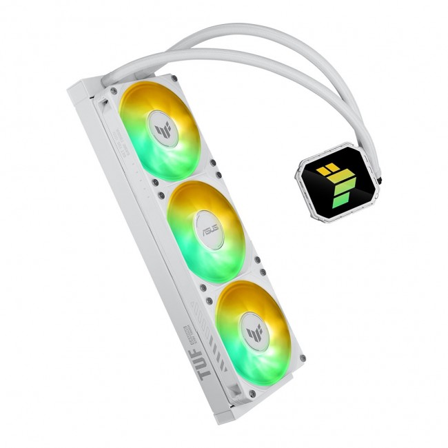 ASUS TUF Gaming LC III 360 ARGB White Edition Computer case All-in-one liquid cooler 12 cm ASUS TUF Gaming LC III 360 ARGB White Edition Computer case All-in-one liquid cooler 12 cm