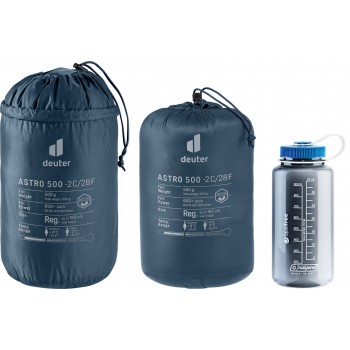 Deuter Astro 500 -2C/28F Adult Mummy sleeping bag Ripstop Blue